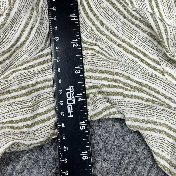 Wishlist Apparel Womens‎ Large Boho Wide Leg Lined Pants Striped Beach Pockets - Picture 12 of 14